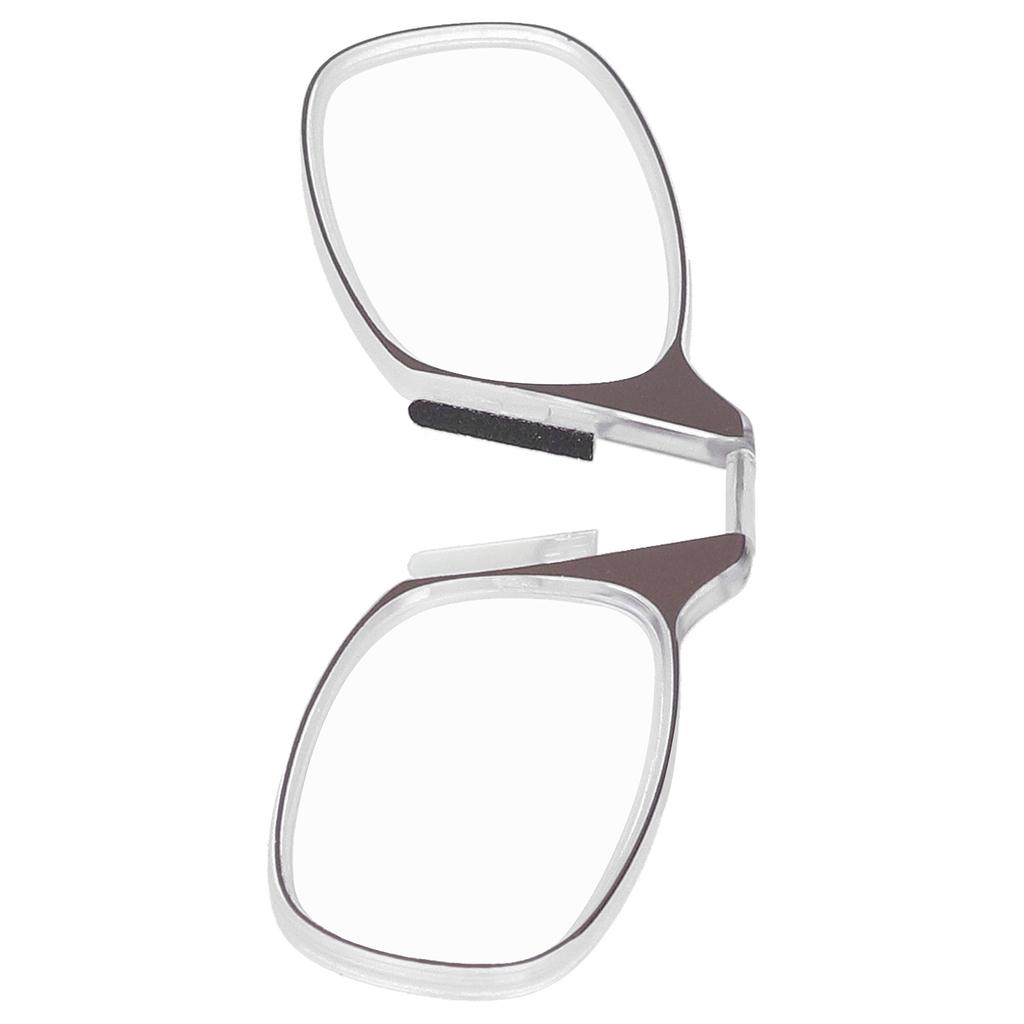 Reading Eyeglasses Blue Light Blocking Armless Glasses Nose Clip Glasses for Unisex Elderly