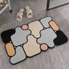 Creative Irregular Shape Diatom Mud Bathroom Mat - Non-slip, Quick-Dry, Water Absorbent