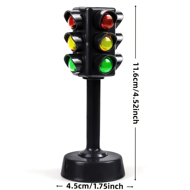 2pcs Set of Creative Household Traffic Light Lighthouse Models, Non-electric Style. Suitable As Home Desktop Ornaments