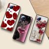 For Xiaomi 13 Lite Case For Xiaomi Mi 13 Lite 5G Flower Soft Liquid Silicone Cover For Xiaomi13lite Protection Back Cover Fundas