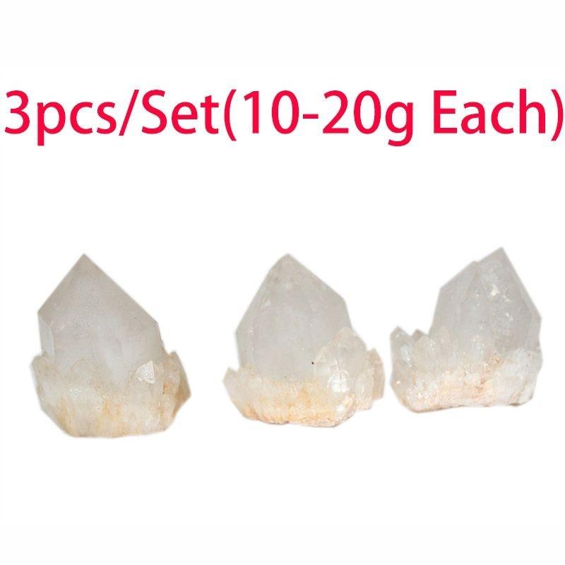 Natural Pineapple Crystal Point Cluster Wand Beautiful Quartz Mineral Healing Specimen