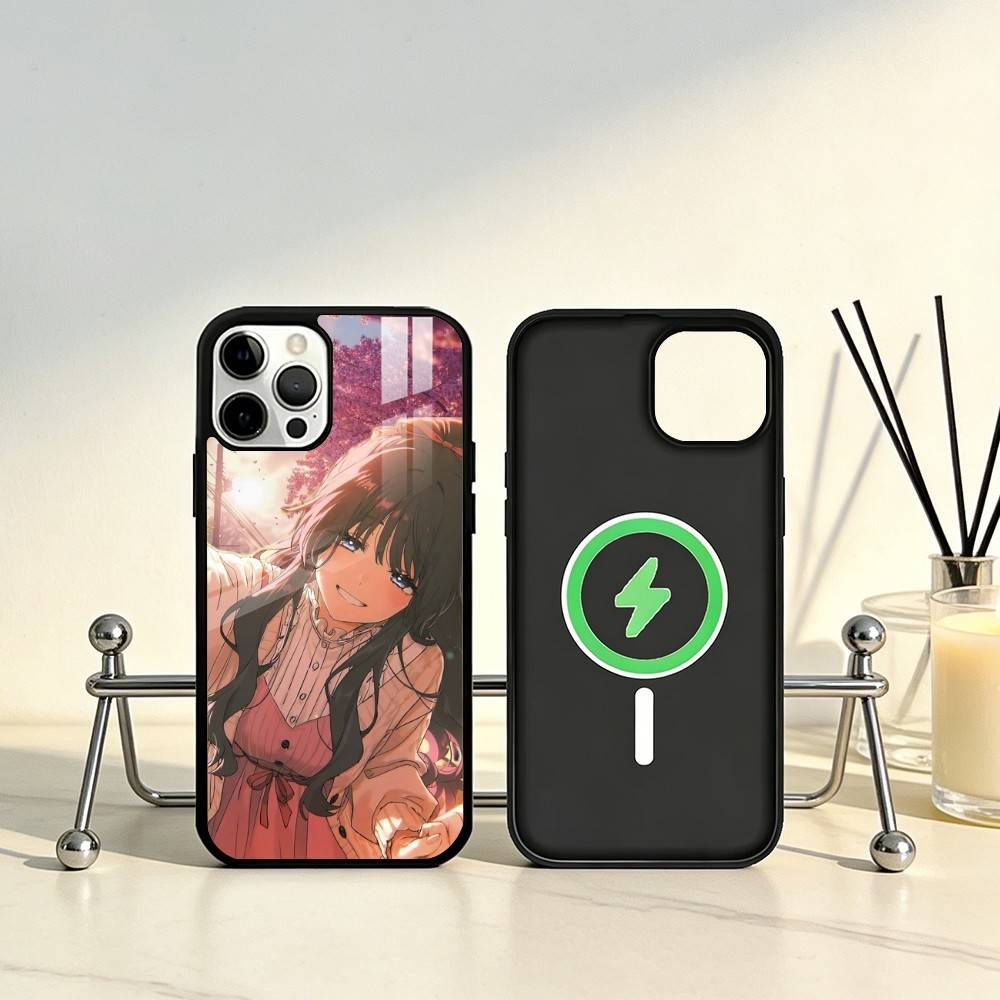 ANIME Kaoruko W-Waguri Phone Case For iPhone17,16,15,14,13,12,11 Plus,Pro Max Magnetic For Magsafe Wireless Charging