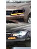 Volkswagen Jetta 17-19 LED Projector Headlights with DRL & Flowing Turn Signals.