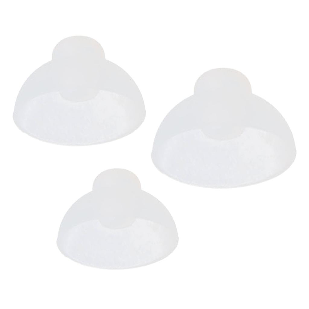 10PCS Hearing Aid Domes Closed Silicone Hearing Aid Ear Tips Detachable Washable Hearing Aid Earbud 