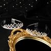 Birthday Party Rhinestone Alloy Crown Hairband - Princess Hair Comb