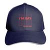 Im Gay Baseball Cap Winter hat Sun Hat For Children Vintage foam party Hat Womens Hats  Unisexs