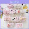 Cartoon Bow Flower Girl Decoration Children Shoulder Bag With Design Lace