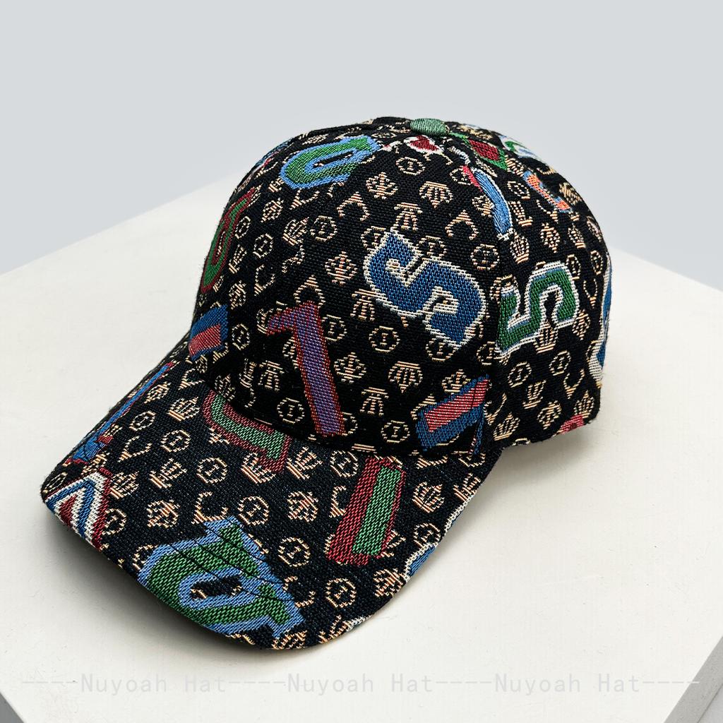 New Men Women Hardtop Retro Irregular Letters Baseball Hats Sunshade Personal Versatile Outdoor Peaked Caps Niche Fashion Casual