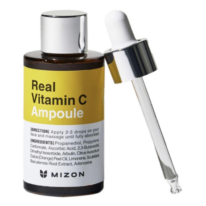 MIZON Vitamin C Ampoule 30ml – Brightening Facial Serum for Dark Spots & Radiant Skin 1pcs