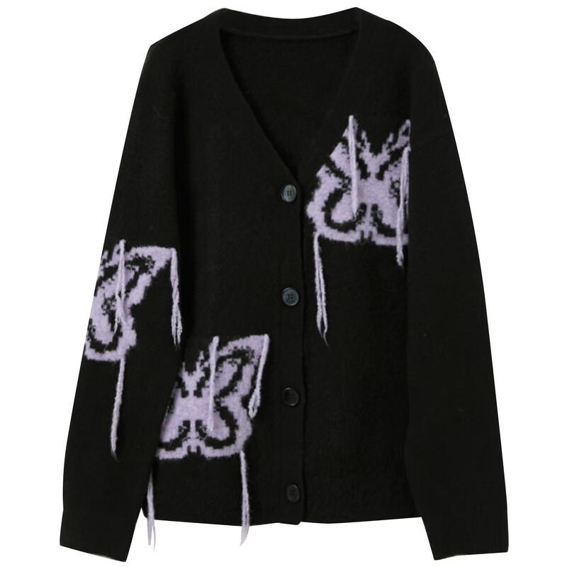 Sancai 2025 Winter Jacquard Brushed A-Line Full-Swing Long Skirt