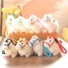 Cute Chinese Year Of The Horse Pony Plush Doll Mascot Stuffed Toy Keychain Pendant Lanyard Bag Hang Charm New Year Souvenir Gift