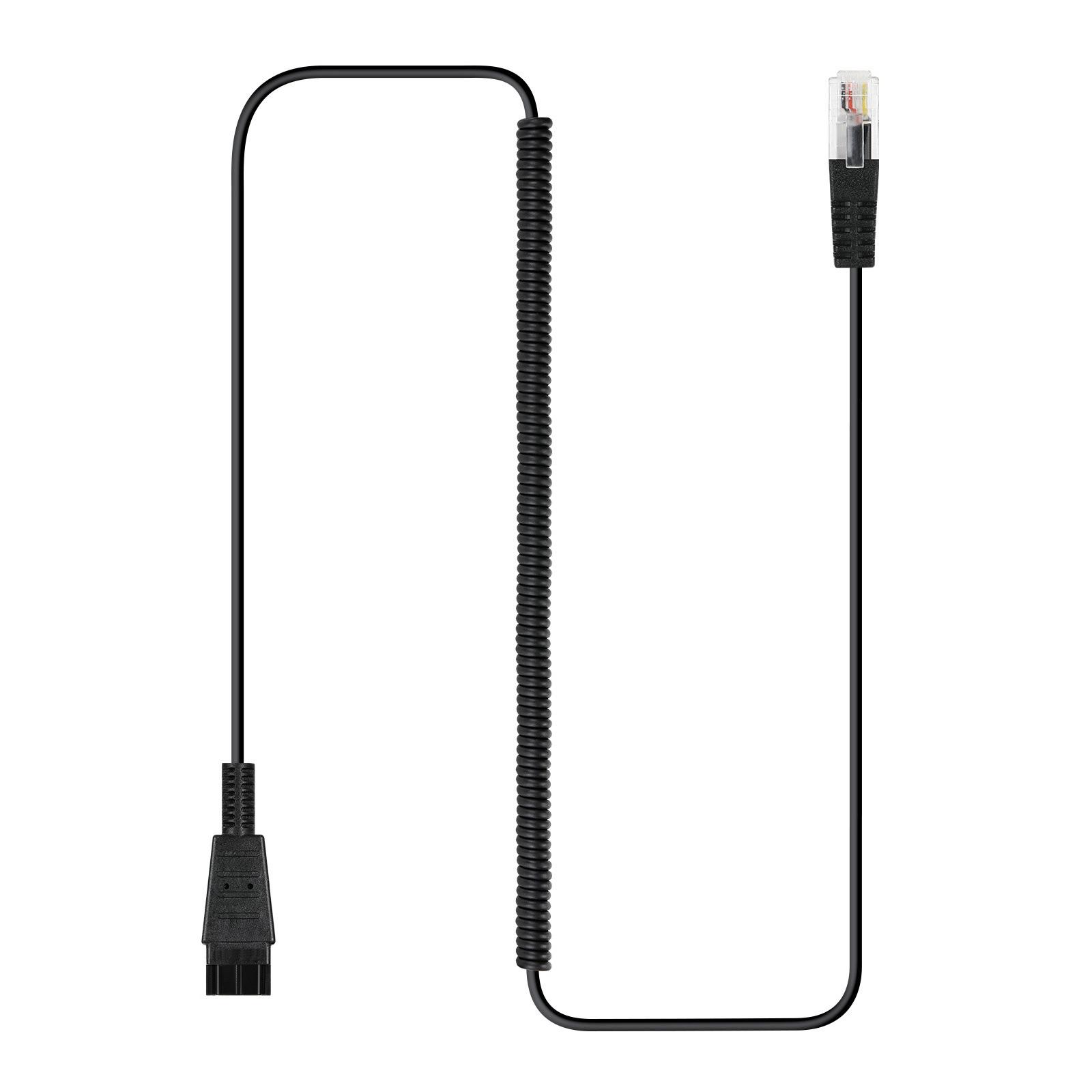 

Кабель-адаптер RJ9-QD RJ9 4P4C, быстроразъемный кабель, витой шнур для QD Avaya IP 1608 1616 9610 9620 9620L 9620C 9630