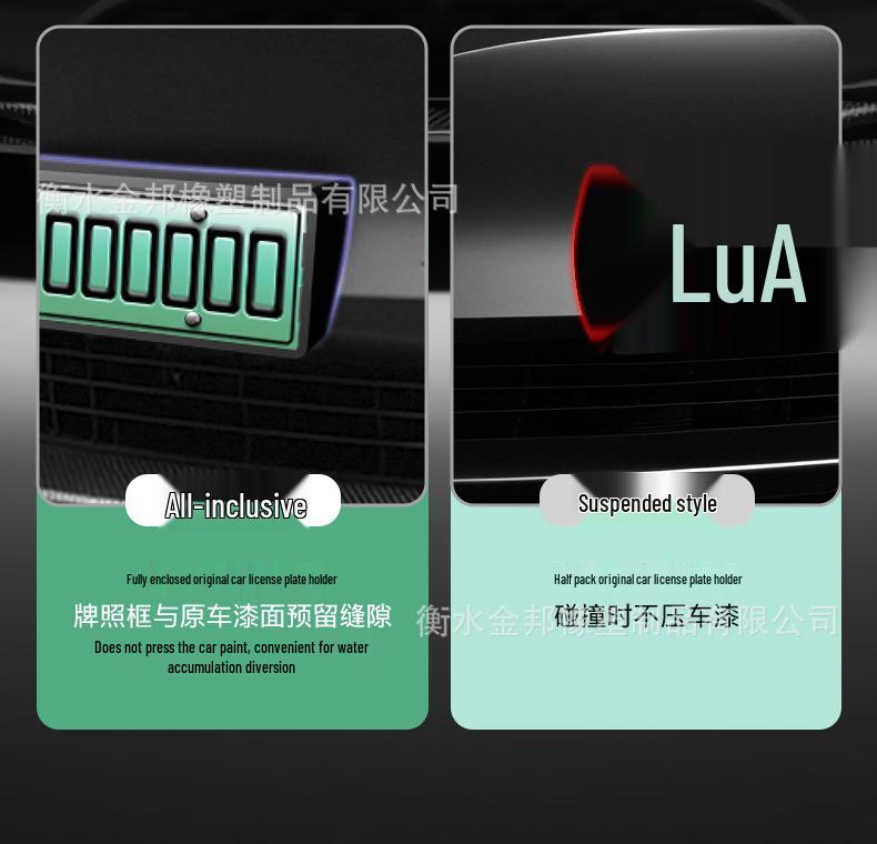 Kompatibilní rámeček na SPZ pro Tesla Model 3/Y/L - Plná ochrana, Edice 2025.