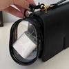 Clear Storage Box with Keychain – 1PCS Portable Small Organizer Bag for Headphones, Charging Cables, Jewelry & Accessories