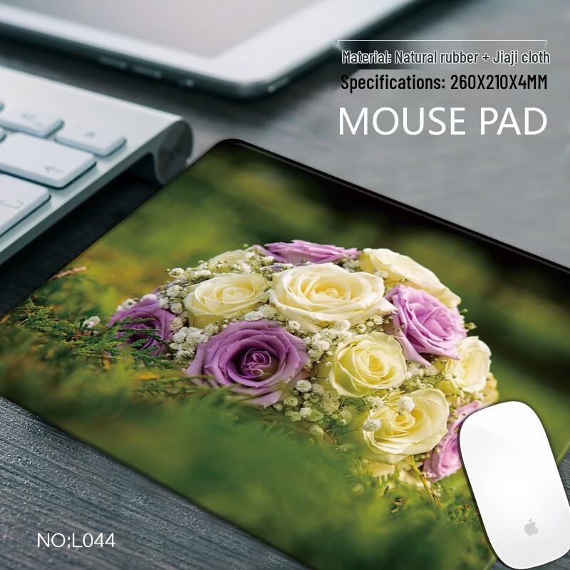 Fumaide Ergonomic Non-Slip Cloth Mouse Pad 3-Pack
