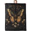 Super Soft Funny Butterfly Throw Blanket Cozy Fleece Fuzzy Plush Flannel Blanket for Travel Camping Living Room Sofa Decor Gift