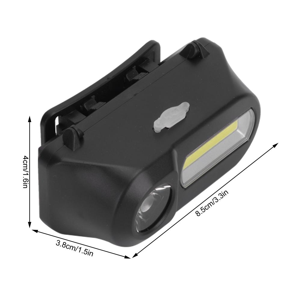 Outdoor Multi Function USB Charging Head Lamp Head Mounted Flashlight for Camping Fishing Cycling
