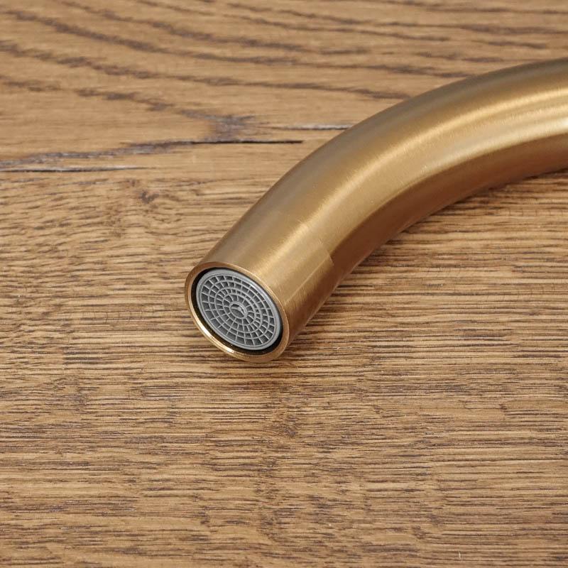 Antique Bronze Floor Kitchen Tap PLAIN