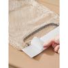 1pc Kitchen Garbage Bag Storage Rack Wall-Mounted Large Capacity Plastic Bag Storage Net With Hook-And-Loop