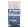 5 Sets Soft Fish Skin Fishing Rigs with Luminous Beads Fishing Lure Rigs  Saltwater Fishing