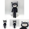 Siren Head Series Black Cat Plush Toy Soft Stuffed Doll Perfect For Horror Fans
