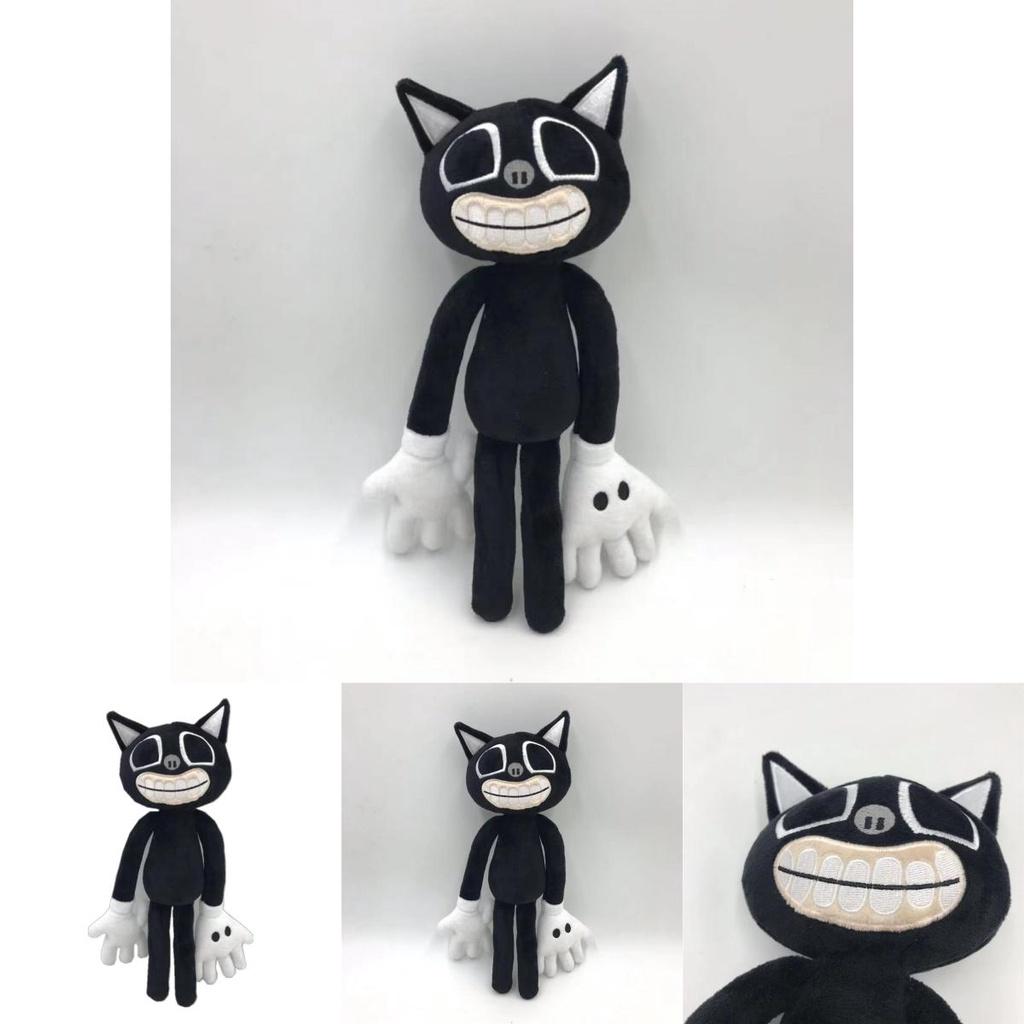 Siren Head Series Black Cat Plush Toy Soft Stuffed Doll Perfect For Horror Fans