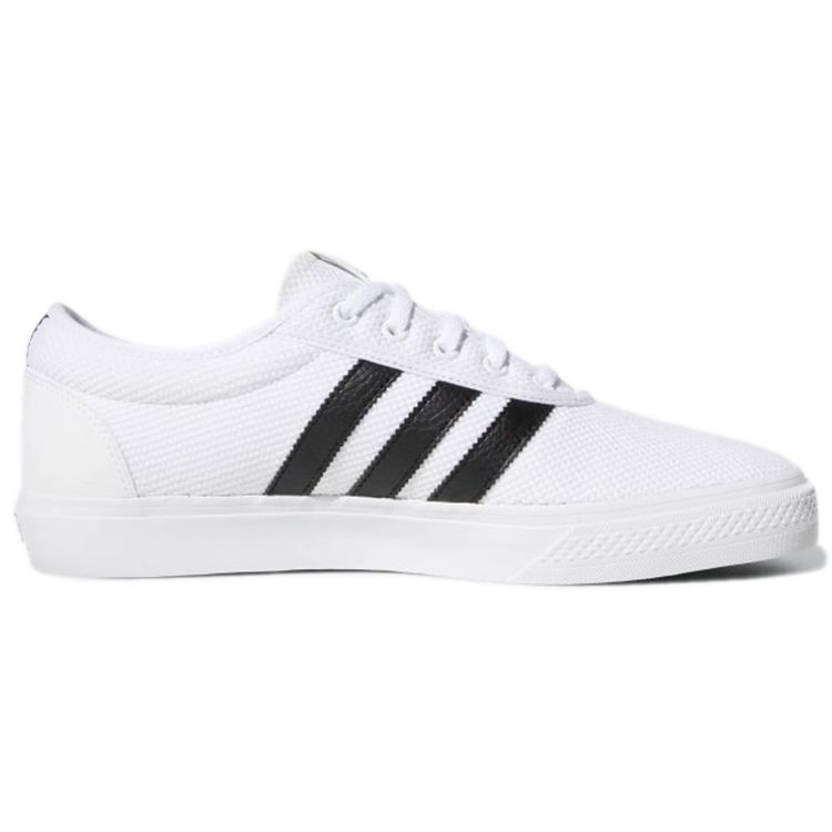adidas Originals Adiease Durable Wrap Low-Top Skate Shoes Unisex Sneakers White Black DB3117