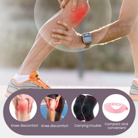 Opaska wspierająca ścięgno rzepki dla mężczyzn i kobiet Regulowana opaska na rzepkę Stabilizator Orteza na kolano na zapalenie ścięgna Uśmierzanie bólu Koszykówka Bieganie Skoczek Przysiady