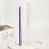 25.5cm Long Pole Candle Mold DIY Insert Pole Aromatherapy Candle Making Tool Acrylic Plastic Molds Candlelight Dinner Candle