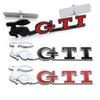 OPQ1 2026 Hot VOLKSWAGEN 1Pc Car Metal Grill Badge GTI Logo Emblem Decals Sticker For VW Golf 2 3 4 8 7 MK2 MK3 MK4 MK5 MK6 MK7 Autom