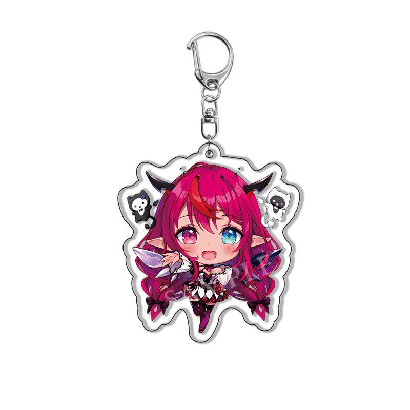 Figurine Anime Hololive Vtuber Cosplay Breloc Acrilic Hoshimachi Suisei Gawr Gura Nanashi Mumei Breloc Fani Decorație Cadouri