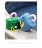 High-Capacity Cute Contrast Color Waterproof Cosmetic Bag for Women