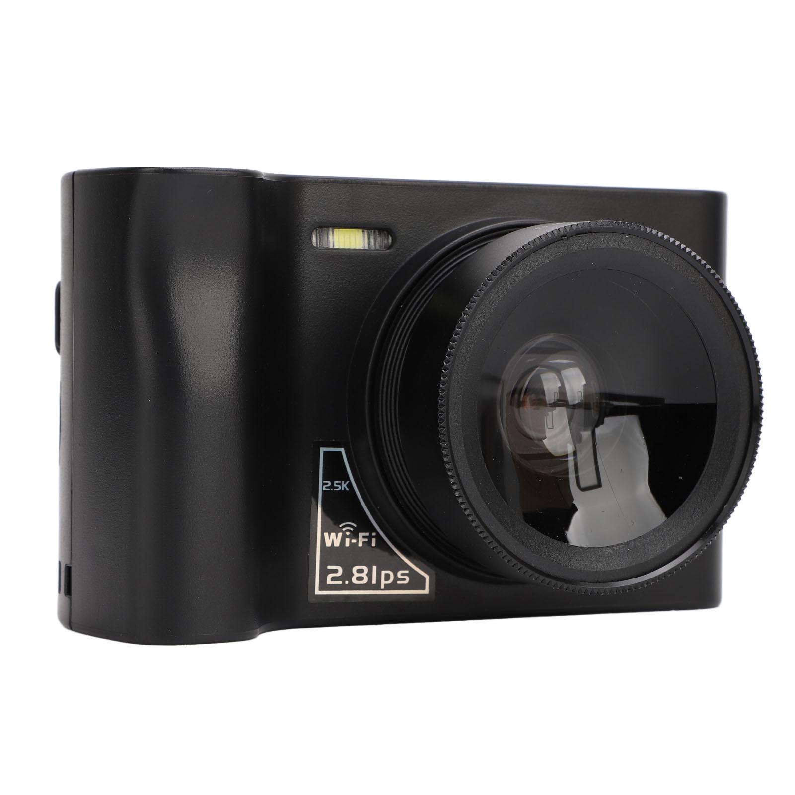 

Digital Camera 2.5K 24MP 16x Digital Zoom 1800mAh MP3 Games with 2.88inch Screen WIFI Mirrorless чорний