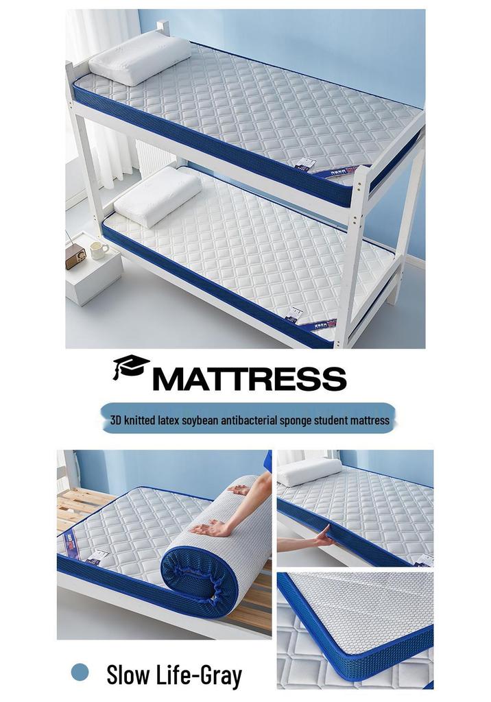 Sponge Soft Pad Latex Dorm Mattress - 90cm X 1.5m for Students