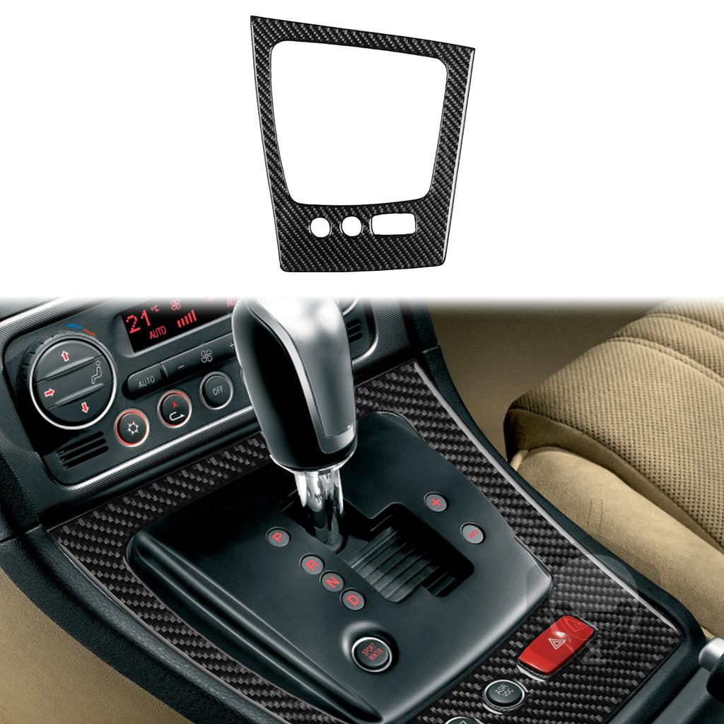 Real Soft Carbon Fiber Sticker Manual/Automatic Car Gear Shift Frame Panel For Alfa Romeo 159 2005-2019 2020 2025 2025 2025 LHD