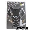 F650CS/GS/DAKAR, CBR150 250R, MT-07 09, FZ09 Fishbone Sticker Model B