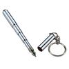  Metal Key Ring Stainless Steel Telescopic Pen Keyring Telescoping Pen Tool