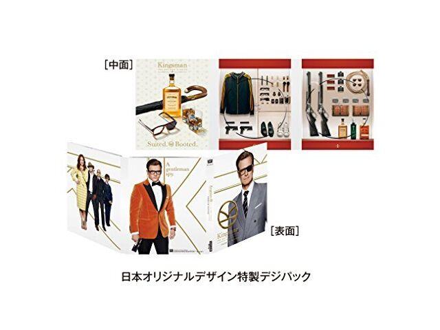 Kingsman The Golden Circle Premium Edition 4K ULTRA HD+Blu-ray Artbook NEW