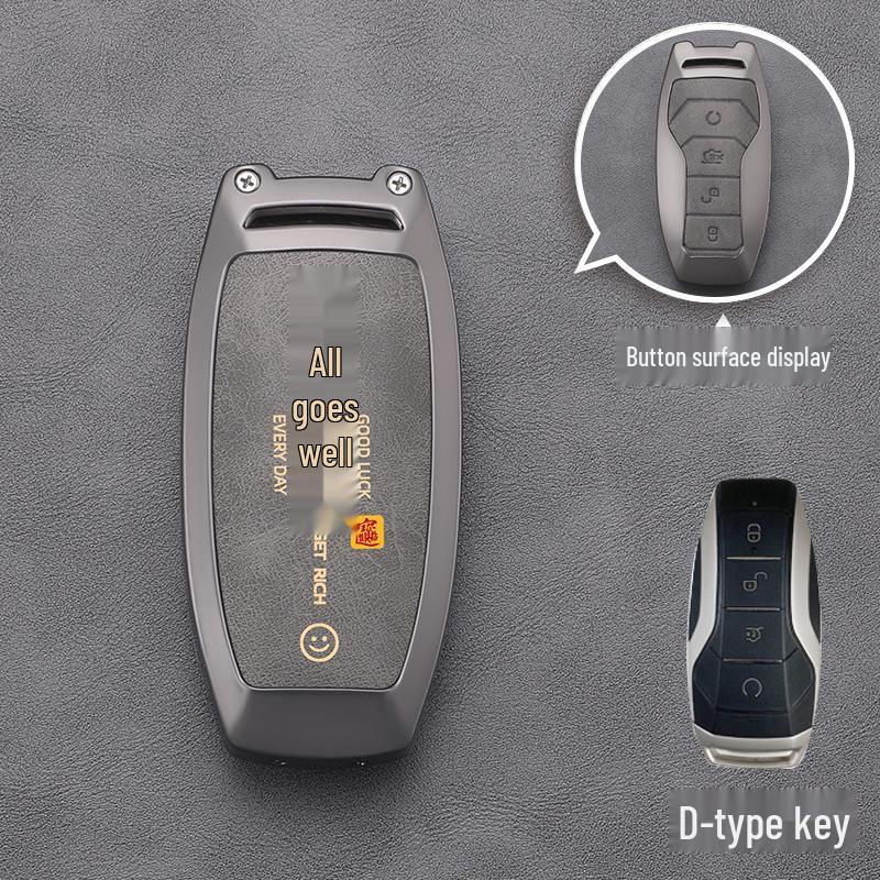 BYD Key Case for Han, Qin Plus DMI, Song Pro, Song L, Tang, Yuan, Destroyer 05, Seagull, Dolphin, Seal 06