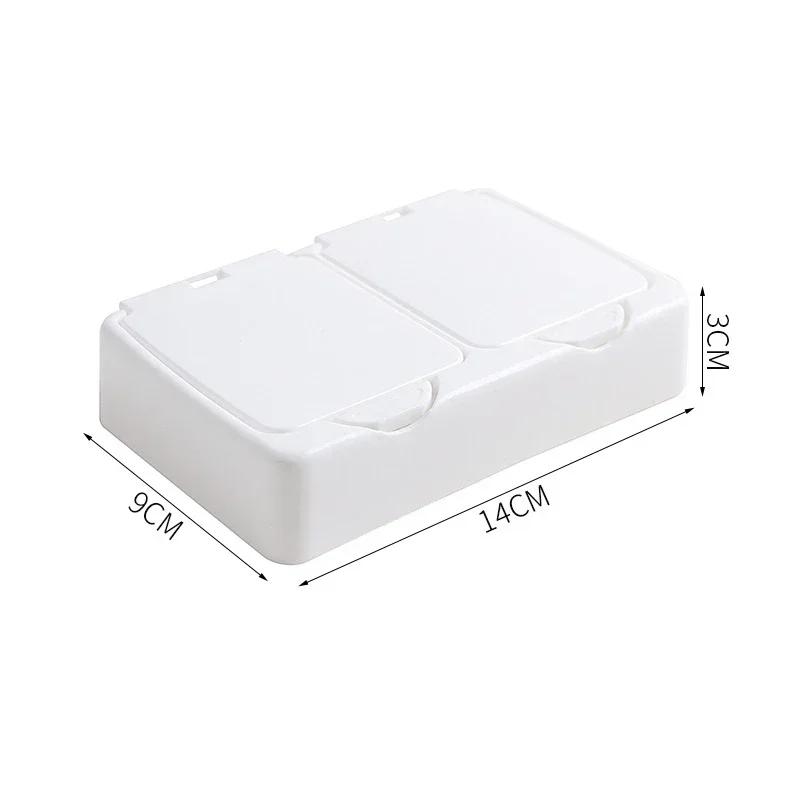INS White Storage Box Pop-up Desk Organizer Box Ins Idol Photo Card Holder Small Card Protective Case Collection Organizer Case