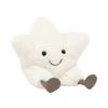 JELLYCAT Fun Items Series Cream Star Cute Doll Plush Doll 10cm Tall