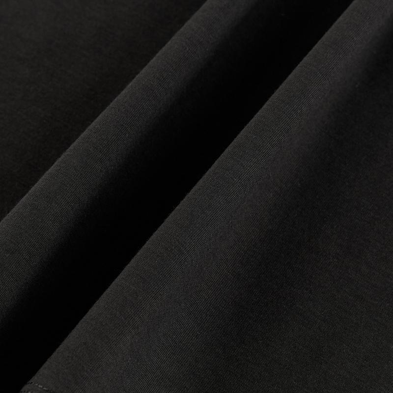 Calvin Klein T-shirt da Donna Manica Corta Larga Traspirante Protezione Solare Stampa Lettere Cool Spazio-Nero J222366BEH