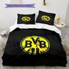 BVB092 Pattern Bedding Quilt Set  Home Decoration  Gift (1 * Duvet Cover + 2 * Pillowcase  Without Core)