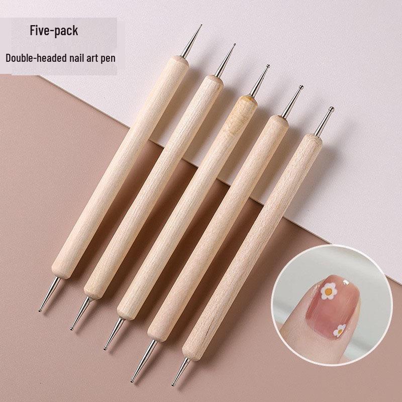 Double-Headed Nail Art Dotting Pen Tool
