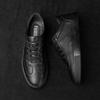 Spring Men's Genuine Leather Casual Shoes Simple Commuting Men's Oxford Shoes Thick Soled Versatile Work Shoes Big Size  35-49
