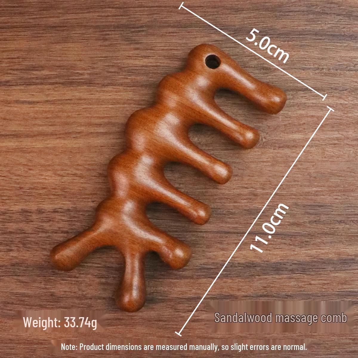 

Сандаловая массажная расческа для женщин: Многофункциональный инструмент для терапии головы