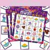 Diwali India In Festival Bingo Card Game Set With Stickers Call Cards Supplies