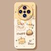 Cake Bear Mobile Phone Case Is Suitable for Vivox300 Silicone X200ultra Lanyard X100pro Cute X90s Set