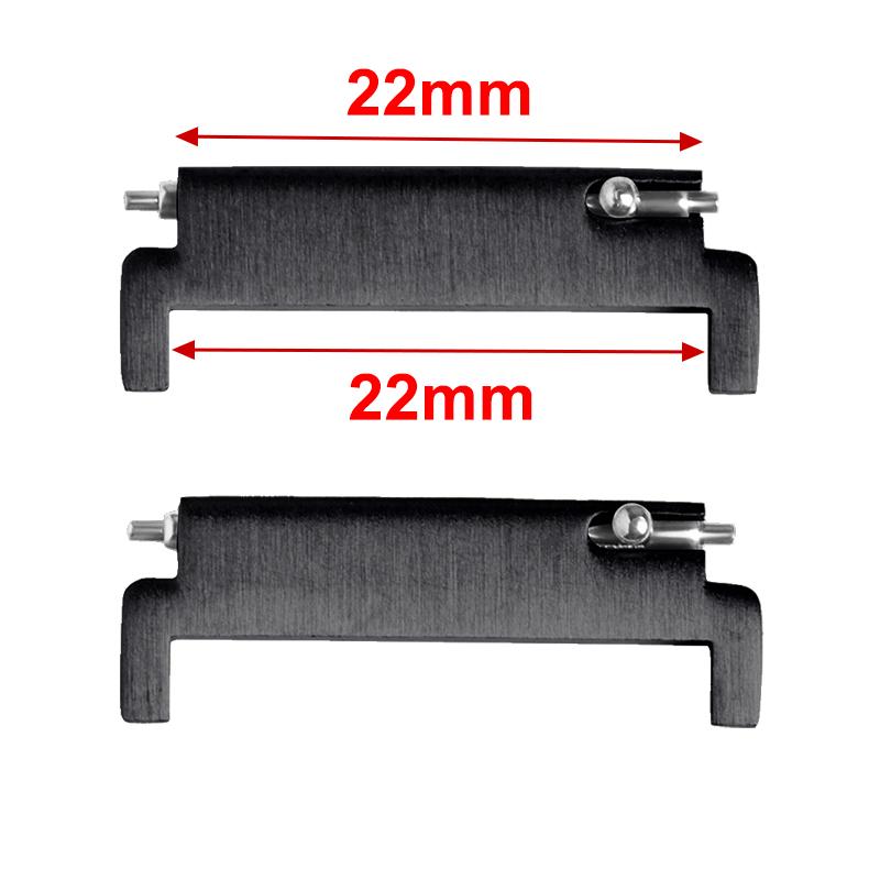 Adaptéry řemínku hodinek 20 mm na 18 mm 20 mm 22 mm na 22 mm 22 mm na 20 mm Kolíky s rychlým uvolněním Konektory Řemínek Pružinové tyčinky Příslušenství 2 ks