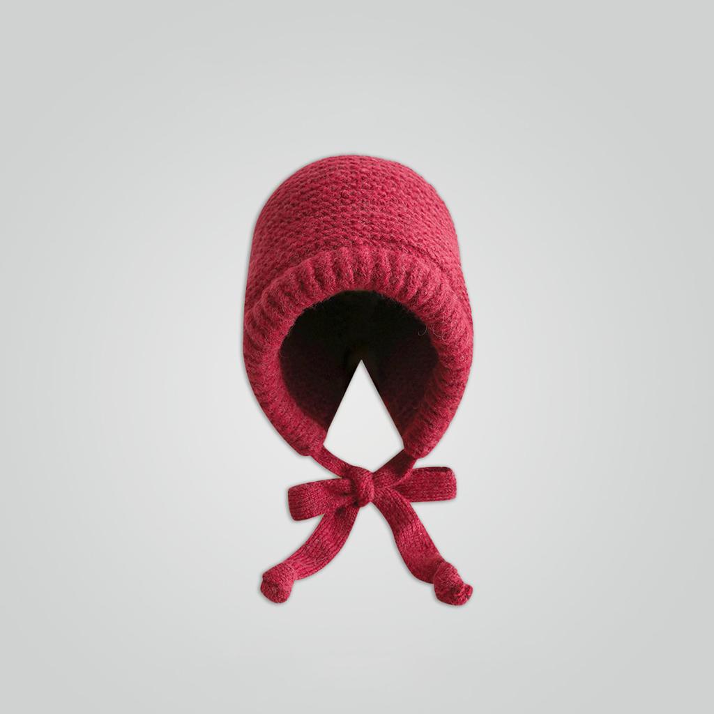 Winter Women'S Solid Color Balaclava Hat Versatile Ear Protection, Cold Proof Woolen Hat Thick And Warm Knitted Hat